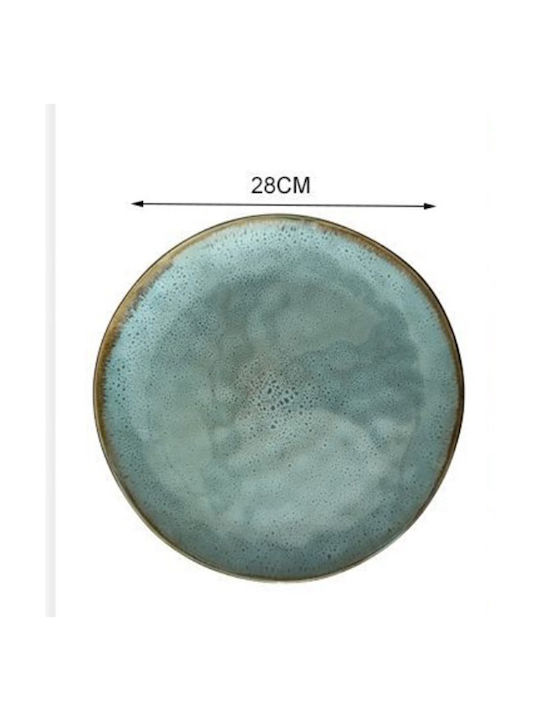 SDS Teller Untiefe Keramik Grün 10.5cm