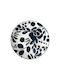 Dutch Rose Shallow Serving Plate Made of Blue Porcelain 26cm