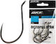 Cârlige Negre Bkk Octopus Beak 3/0 50buc