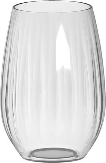 Пластмасова чаша за басейн Tritan 50cl прозрачна Ø8.5x12.5cm серия Venezia 5011vn-21
