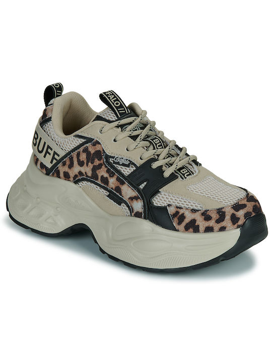 Buffalo Chunky Sneakers Beige