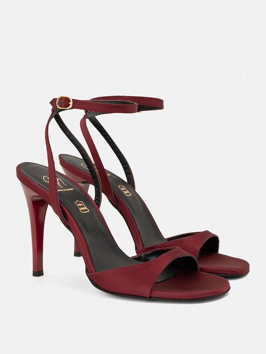 Bozikis Fabric Women's Sandals with Ankle Strap...