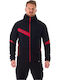Men's Fleece Cardigan with Hood Black