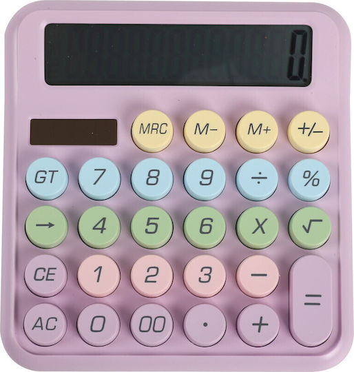 I-Total Calculator în Culoarea Roz 1buc