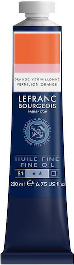 Lefranc Bourgeois Λαδομπογιά 697 Vermillion Orange 200ml