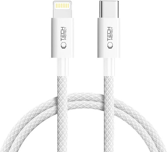 Tech-Protect Ultraboost USB-C to Lightning Cable 27W Γκρι 1m