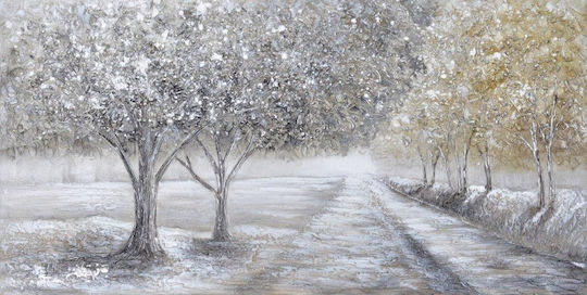 Karvounis Път Картина Платнен 60x120см