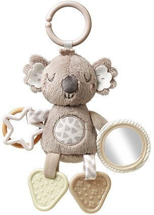 Babyono Teething Rattle from Plastic for 0 Months+