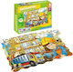 Kids Puzzle Constructions for 3++ Years 45pcs ToyMarkt