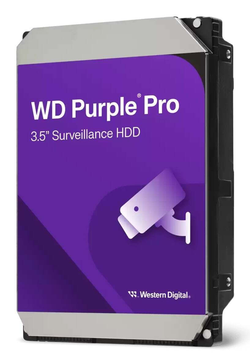 Western Digital Purple Pro Surveillance 12TB HDD Σκληρός Δίσκος 3.5