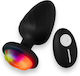 Power Escorts Party Plug Remote Plug Black Usb Rechargeable 10 Functions