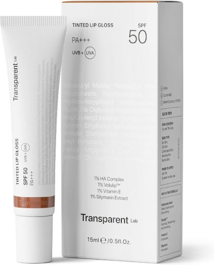 Transparent Lab Lip Balm SPF50 Terracotta 15ml