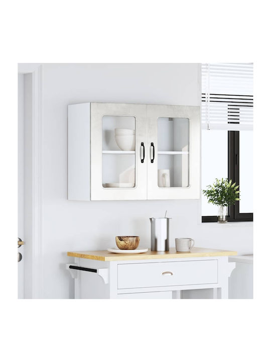 Kalmar Cabinet Wall Gray 80x31x60cm