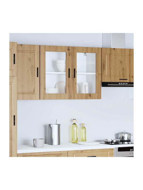 Porto Cabinet Wall Oaks 80x31x60pcs