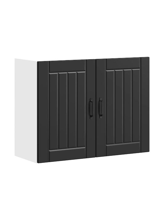 Lucca Cabinet Wall Black 80x31x60pcs