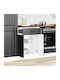 Lucca Sink Cabinet Black 60x46x81.5pcs
