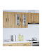 Kalmar Cabinet Wall Artisan Oak 60x31x60pcs