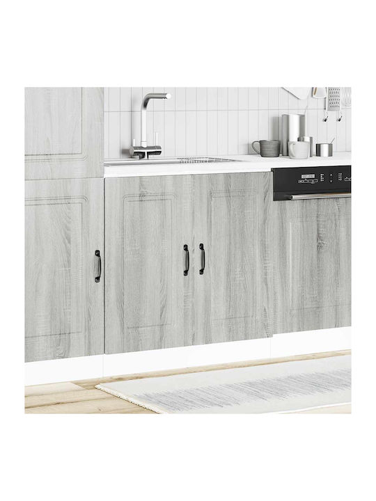 Kalmar Dulap pentru Chiuvetă Gray Sonoma 80x46x...
