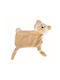 Camon Plüsch Teddybär mit Geräusch 24x19cm