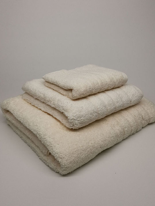 Face Towel 50x100 600gsm 100% Cotton Ecru