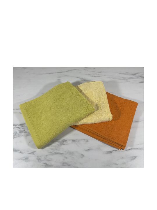 Gesichtshandtuch 50x100 500gsm Orange
