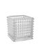Iliadis Vase General Use with Lid Glass Transparent 15x15x15cm