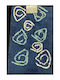 Bath Mat 50x80 100% Cotton Blue Spiral