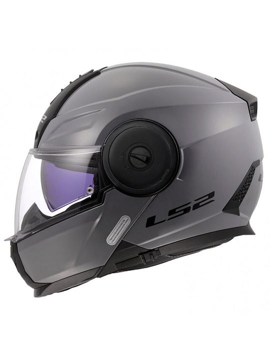 LS2 Scope II Nardo Grey Gloss Κράνος Μηχανής Fl...