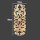 Carved Solid Wood 48x19cm Dhw-419