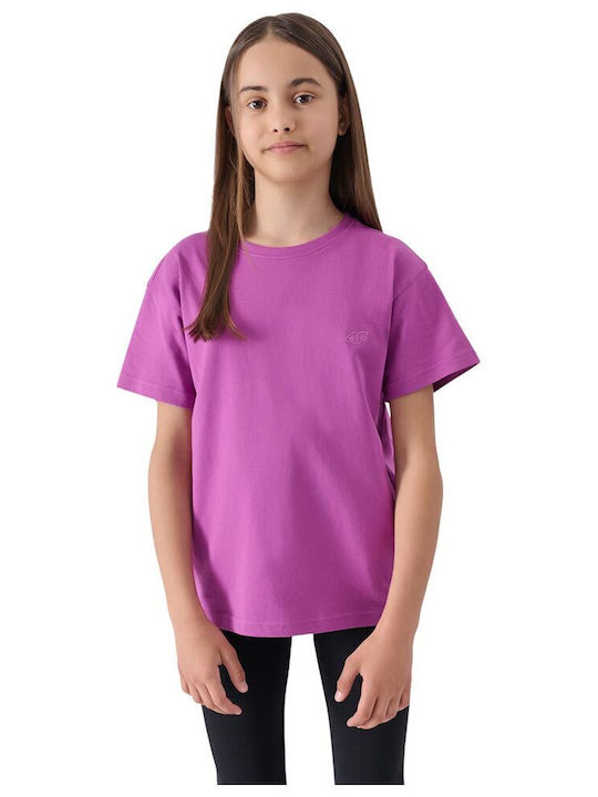 Παιδικό T-shirt Μωβ