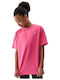 Kinder-T-Shirt Fuchsie