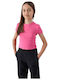Kinder-T-Shirt Fuchsie