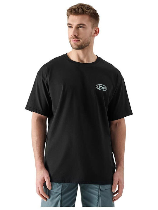 4F T-Shirt Schwarz