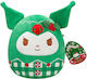 Jazwares Plush Squishmallows Christmas Kuromi Festive Green for 3+ Years 20 cm
