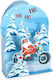 Legami Christmas Greeting Card Pop-up Santa Bike