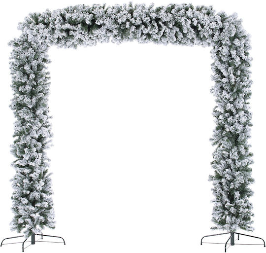 Decorative Christmas Snowy Arch Garland 255x265cm 340.028.0004.69