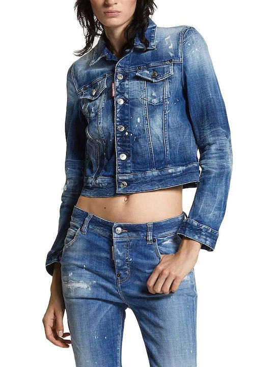 Dsquared2 Jeansjacke Blue
