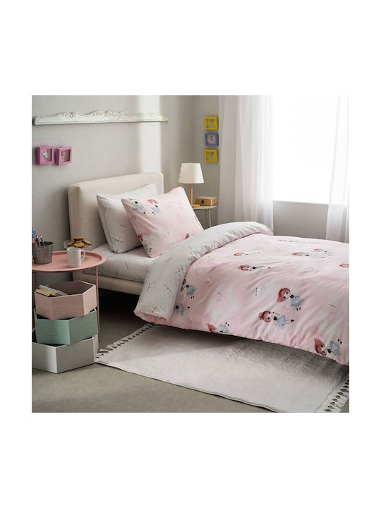 Vesta Home Single Set Rozy Pink 170x260cm
