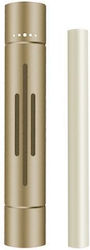 Car Air Freshener Vent Clip Featuring 5 Reusable Natural Oil-based Fragrance Refills Aluminum Gold Original Deals