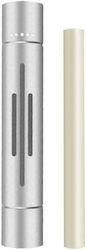 Car Air Freshener Vent Clip Featuring 5 Reusable Natural Oil-based Fragrance Refills Aluminum Silver Original Deals