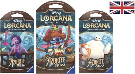 Disney Lorcana Booster-Pack Lorcana Kapitel 6 - EN MIX Karte Englisch Verschiedene Designs
