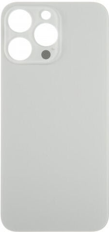 Battery Cover Adhesive Tape Apple iPhone 15 Pro Max 6.1" Back Cover Glass White