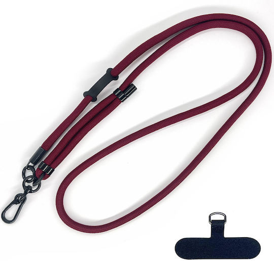 Techsuit Rope Crossbody Strap Rcs1-28 Phones Dark Cherry