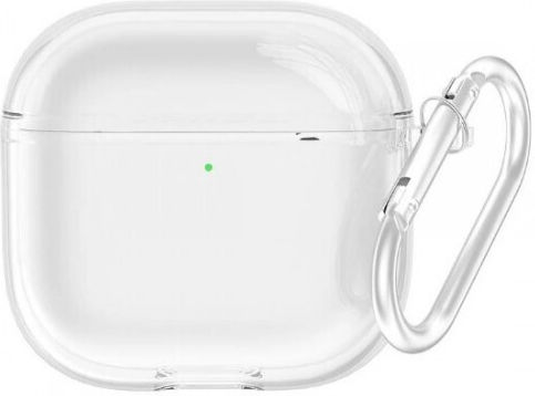 Protective Cover Калъф с кука в Прозрачен цвят за Apple AirPods 4