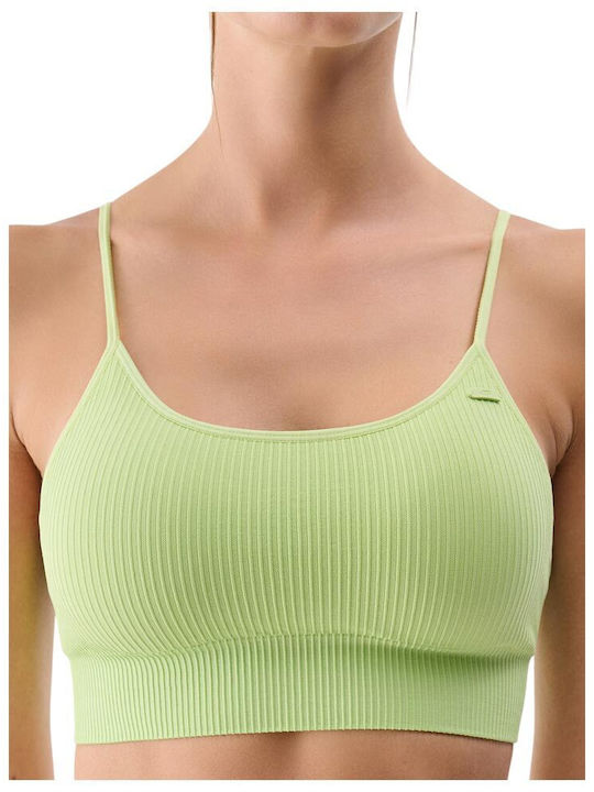 4F Women's Bra without Padding Green