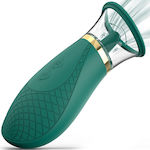 Smd Clitoral Sucking Licking Vibrator Αναρροφητής Κλειτορίδας Γλώσσα Green