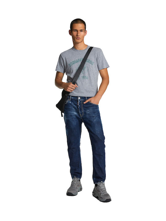 Men's Jeans Pants with Loose Fit Navy