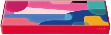 Pupa Pupart Eye Shadow Palette in Solid Form Red 9.1gr