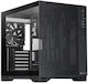 Chieftec Visio Air GM-30B-M-OP Cube Κουτί Υπολογιστή με Πλαϊνό Παράθυρο Μαύρο