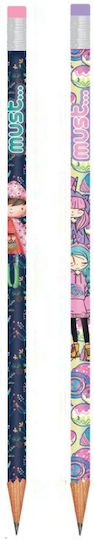 Radieră pentru creion Hb Best Friends Forever & Hello Rain Must